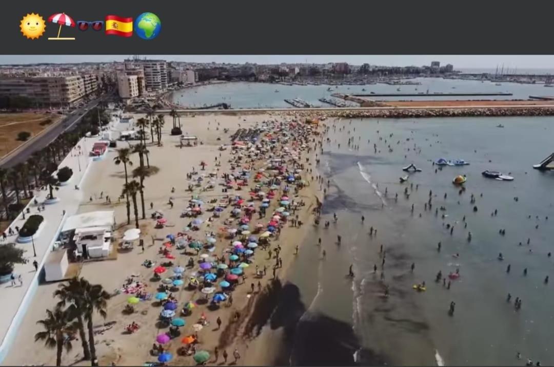 Apartamento playa Torrevieja Bagian luar foto
